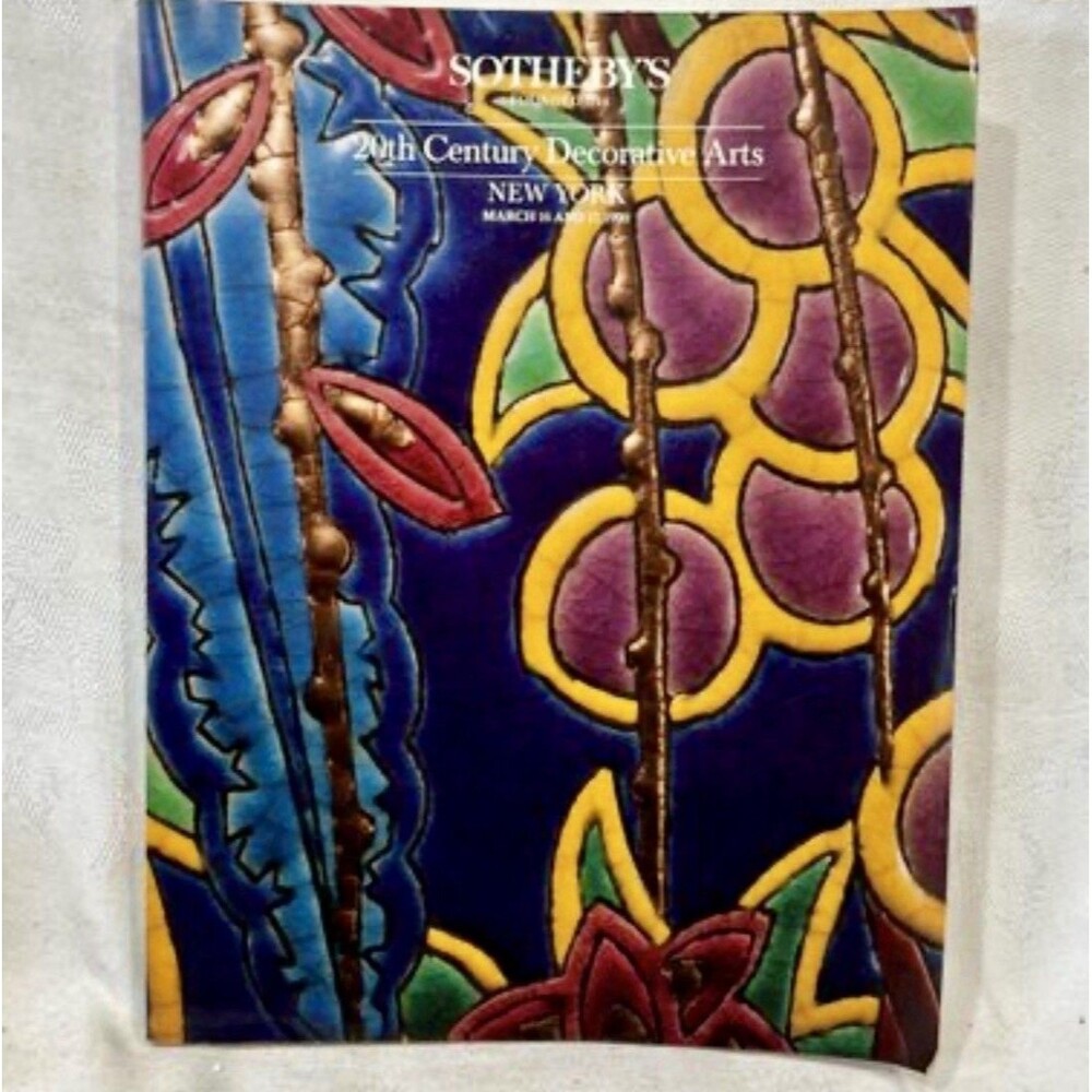 Sotheby's Auction Catalog 20th Century Decorative Arts March 1990 Art Deco